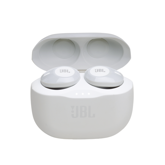 JBL Tune 120TWS - White - True wireless in-ear headphones. - Hero
